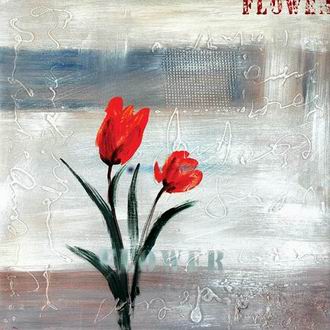 Colorful Flowers oil painting